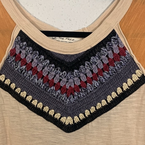 We the Free Free People Spring Bound Crochet Top    size XS - Picture 2 of 11